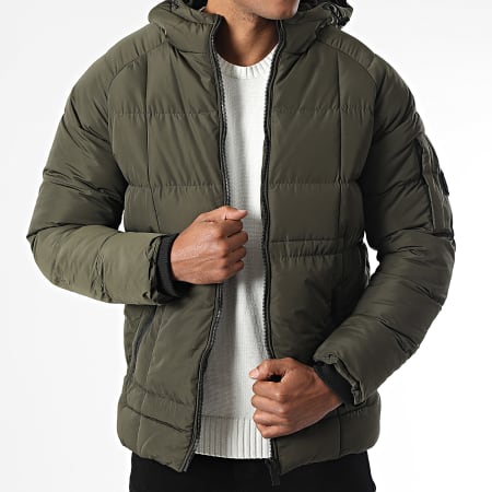 Classic Series - Doudoune Capuche Vert Kaki