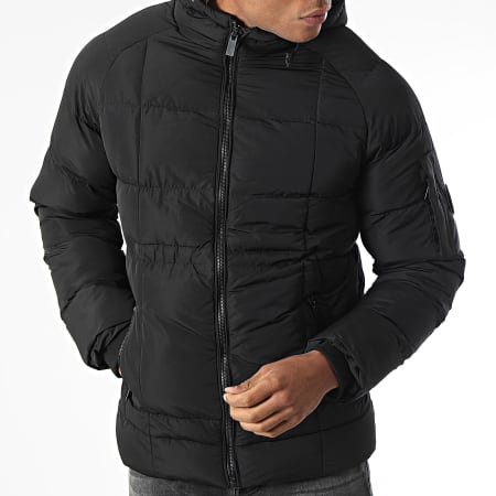 Zayne Paris  - Doudoune Capuche Noir