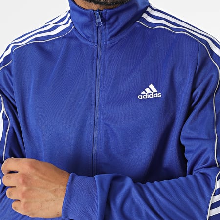 Adidas Sportswear - Ensemble De Survetement A Bandes 3 Stripes IY6669 Bleu Roi Noir