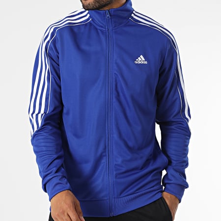 Adidas Sportswear - Ensemble De Survetement A Bandes 3 Stripes IY6669 Bleu Roi Noir