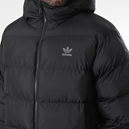 Adidas Originals - Doudoune Capuche Commercial Puff IY3396 Noir