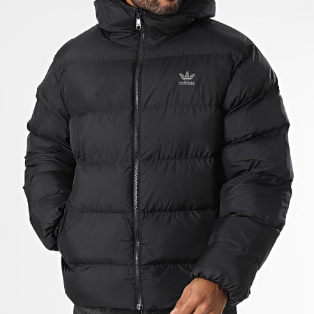 Adidas Originals - Doudoune Capuche Commercial Puff IY3396 Noir