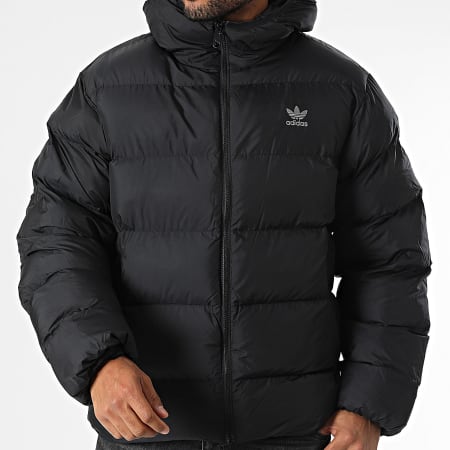 Adidas Originals - Doudoune Capuche Commercial Puff IY3396 Noir