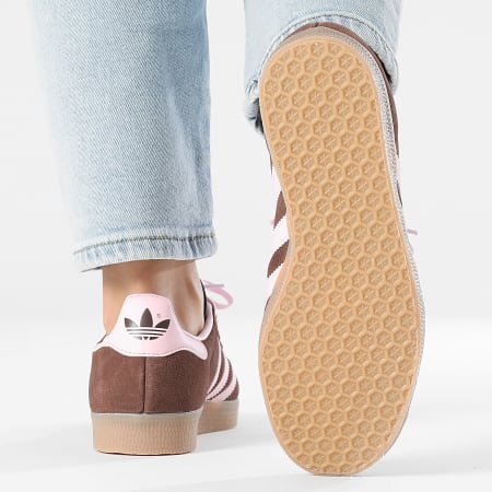 【adidas】GAZELLE AUBURN CLEAR PINK ◆ JH5666 New Adidas Gazelle Suede Shoes - Auburn / Clear Pink (JH5666