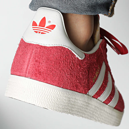Adidas Originals - Baskets Gazelle IF9652 Team Victory Red Off White Cream White