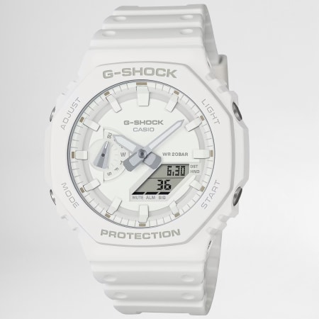G-Shock - Montre G-Shock GA-2100 Blanc