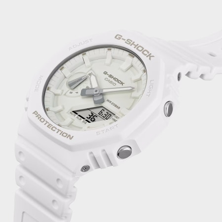G-Shock - Montre G-Shock GA-2100 Blanc