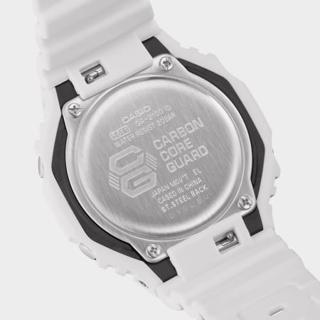 G-Shock - Montre G-Shock GA-2100 Blanc
