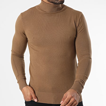 Classic Series - Suéter de Cuello Alto 663 Marrón