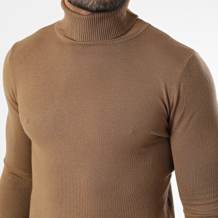 Classic Series - Suéter de Cuello Alto 663 Marrón