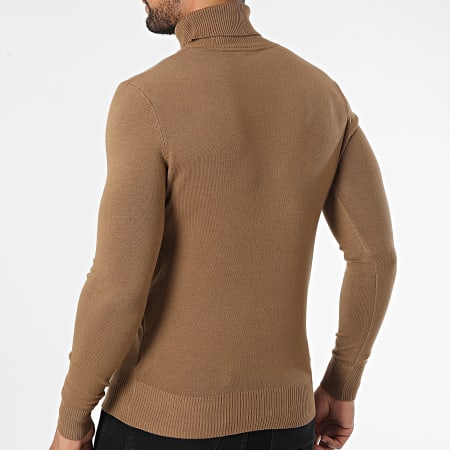 Classic Series - Suéter de Cuello Alto 663 Marrón