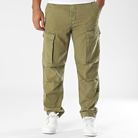 G-Star - Pantalon Cargo Regular Core D24309-D729 Vert Kaki