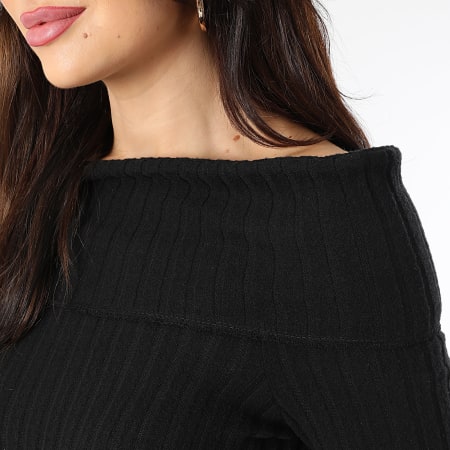 Classic Series - Village Vrouwen Jurk Lange Mouwen Zwart
