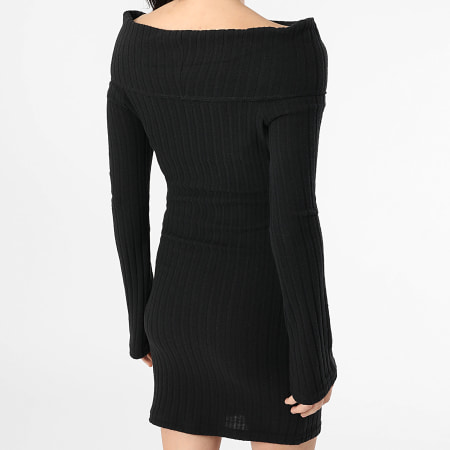Classic Series - Village Vrouwen Jurk Lange Mouwen Zwart