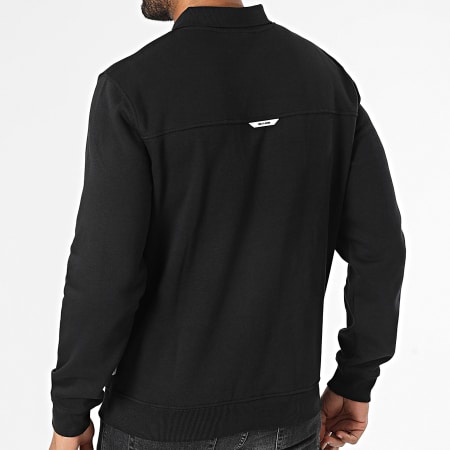 Only And Sons - Sweat Col Zippé Abbott Noir
