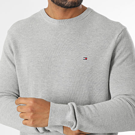 Tommy Hilfiger Pull Essential Structure 6347 Gris LaBoutiqueOfficielle