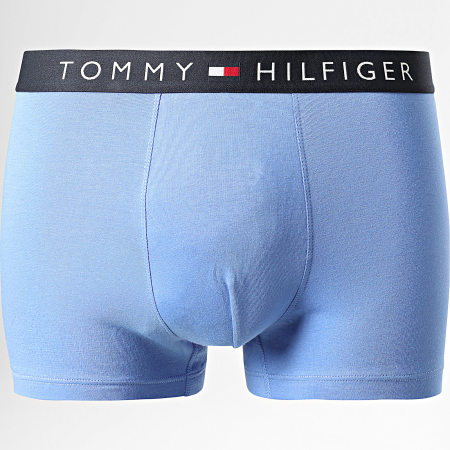 Tommy Hilfiger - Lot De 3 Boxers 3180 Bleu Clair Marron Bleu Marine