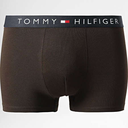 Tommy Hilfiger - Lot De 3 Boxers 3180 Bleu Clair Marron Bleu Marine