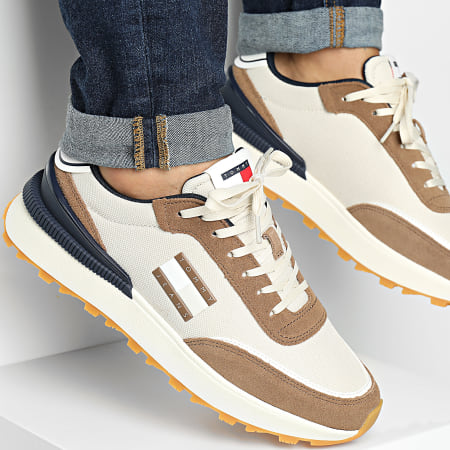 Tommy Jeans - Baskets Technical Runner 1265 Light Sepia Brown