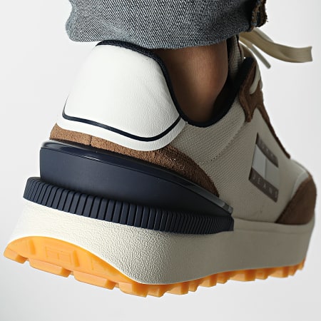 Tommy Jeans - Baskets Technical Runner 1265 Light Sepia Brown