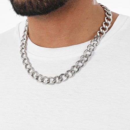 Urban Classics - Collar TB3891 Plata