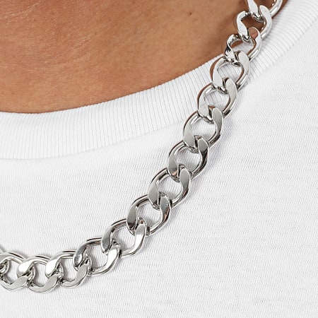 Urban Classics - Collar TB3891 Plata