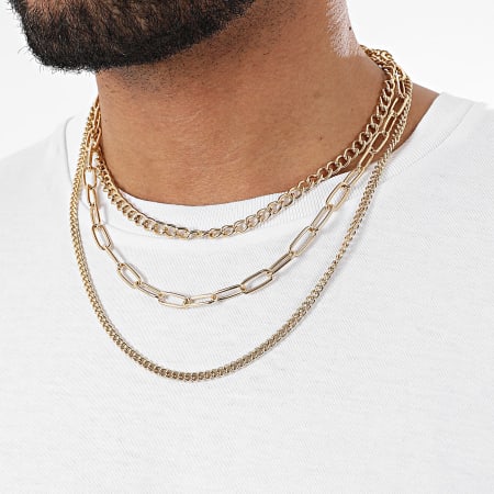 Urban Classics - Collier TB4198 Doré