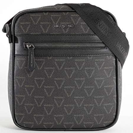 Valentino By Mario Valentino - Sacoche VBS8EH23 Marron Foncé Noir