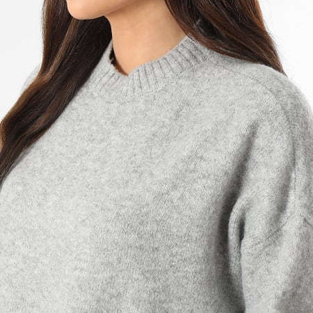 Vero Moda - Pull Femme Boom Gris