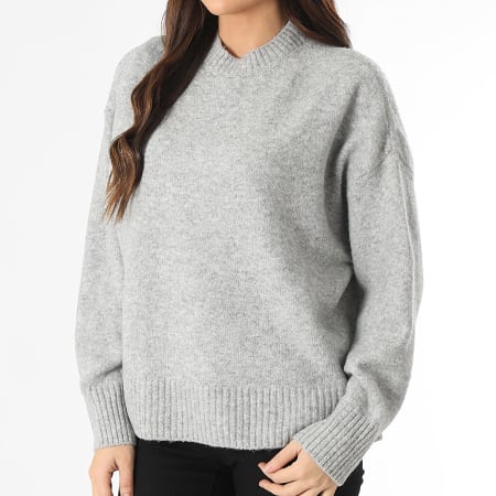 Vero Moda - Pull Femme Boom Gris