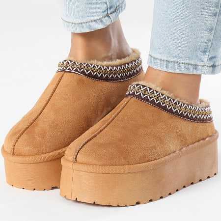 Mules camel femme cheap