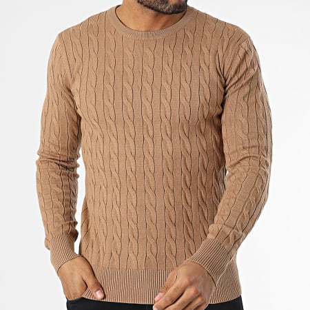 Maglione color cammello clearance