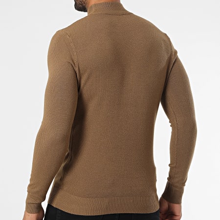 Classic Series - Pull Col Montant Camel - LaBoutiqueOfficielle.com