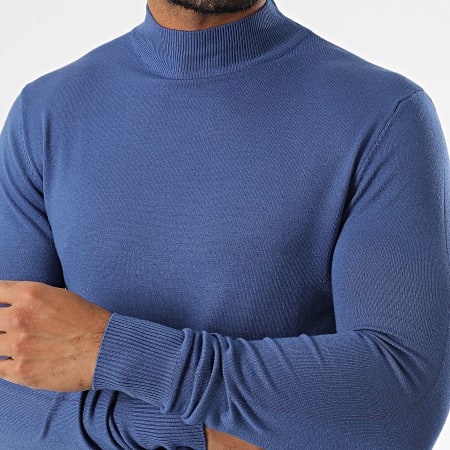 Classic Series - Jersey Cuello Chimenea 665 Azul Rey