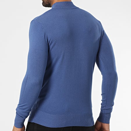 Classic Series - Jersey Cuello Chimenea 665 Azul Rey