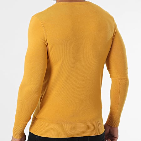 Classic Series - Pull Jaune Moutarde