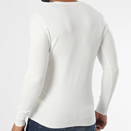 Classic Series - Jersey de Cuello V 662 Blanco