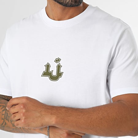 Mougli x La Jungle - Tee Shirt Oversize Logo White Green Khaki