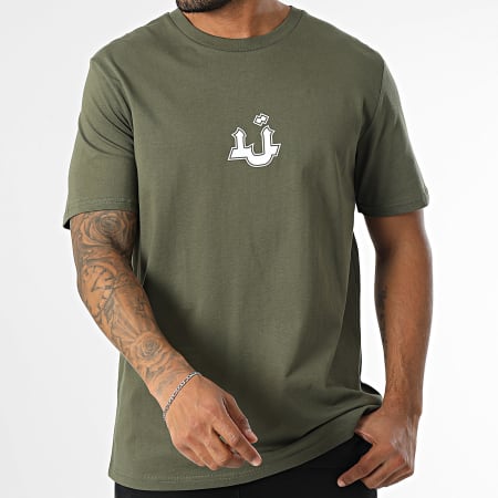 Mougli x La Jungle - Tee Shirt Oversize Logo Green Khaki White