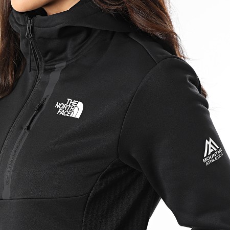 The North Face - Sweat Zippé Capuche Femme Full Zip Fleece A893U Noir