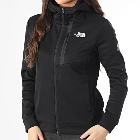 The North Face - Sweat Zippé Capuche Femme Full Zip Fleece A893U Noir