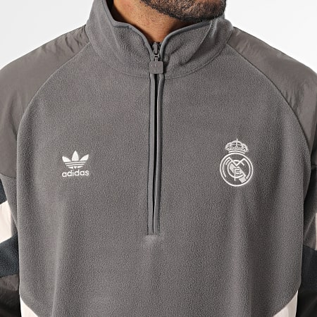Adidas Originals - Real Madrid IM7464 Charcoal Grey Outdoor Fleece
