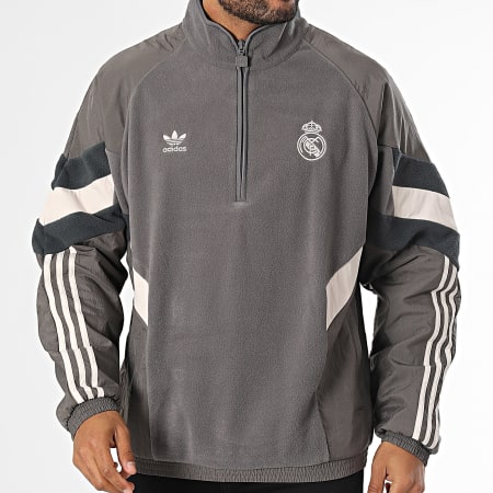 Adidas Originals - Real Madrid IM7464 Charcoal Grey Outdoor Fleece