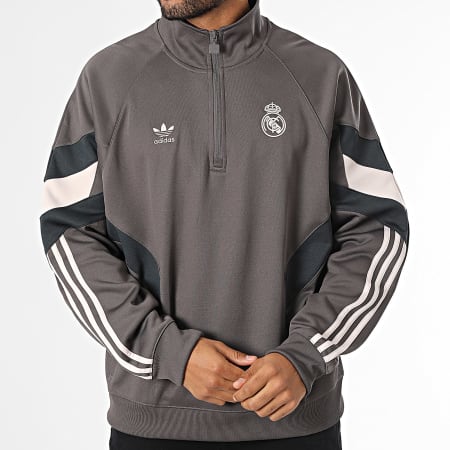 Sudadera adidas real madrid gris new arrivals