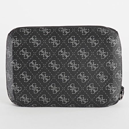 Guess - Pochette Femme PMMOLOP4432 Noir Gris Anthracite