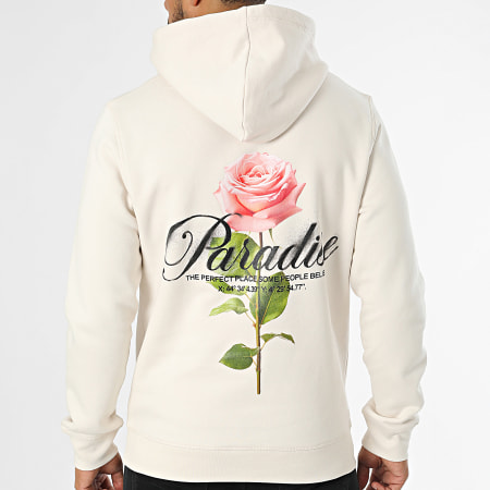 Luxury Lovers - Sweat Capuche One Rose Beige