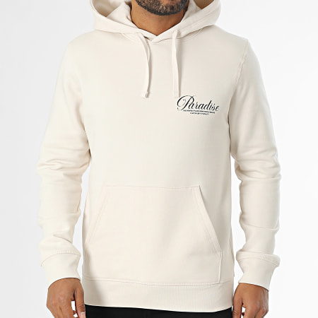 Luxury Lovers - Sweat Capuche One Rose Beige