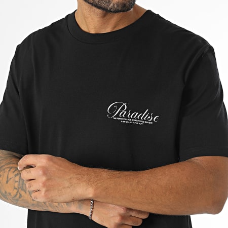 Luxury Lovers - Tee Shirt Oversize Large One Rose Negro