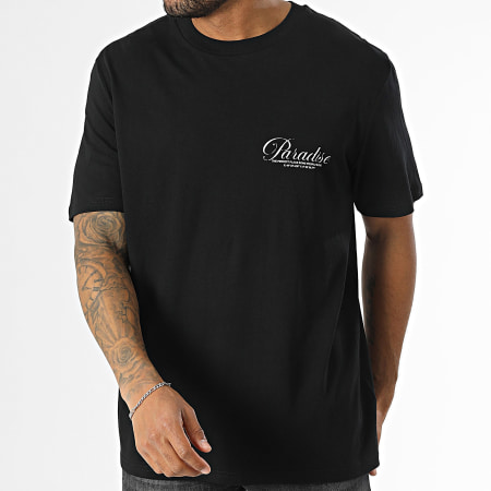 Luxury Lovers - Tee Shirt Oversize Large One Rose Negro