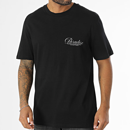 Luxury Lovers - Tee Shirt Oversize Large One Rose Negro